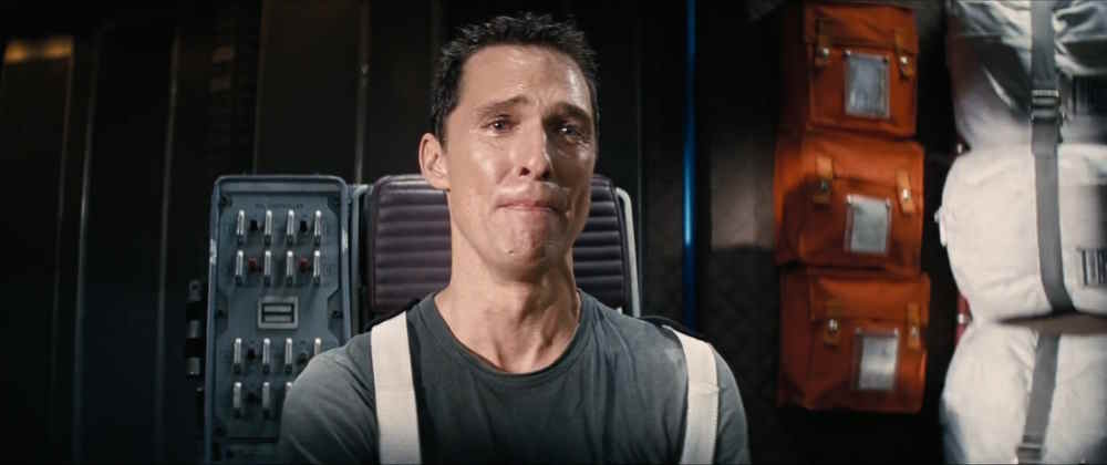 Matthew McConaughey crying