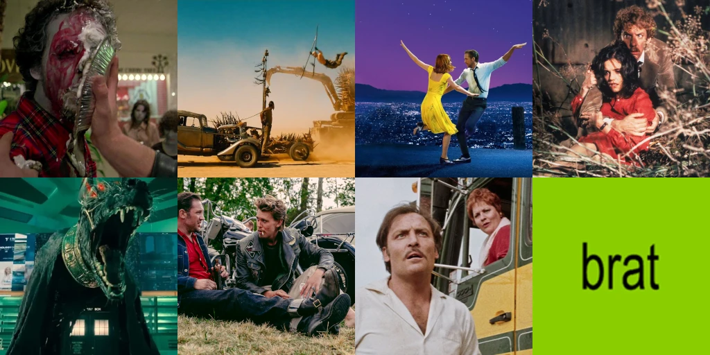 A montage of the undermentioned films