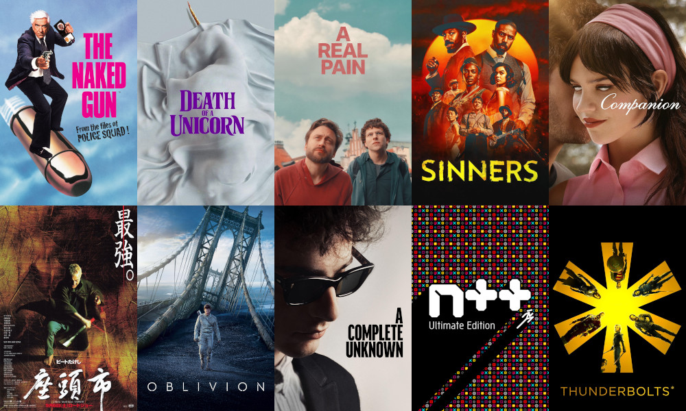 A montage of the undermentioned films’ posters