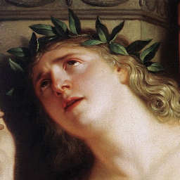 Modern painting of Orpheus